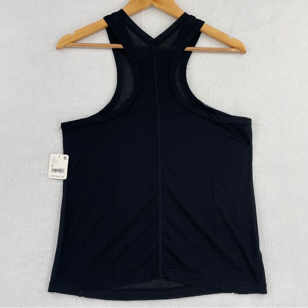 -FP Movement by Free People Very Varsity Women's Ribbed Sheer Tank Top NWT XS - Picture 12 of 15
